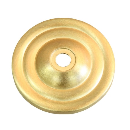 Gliderite Hardware 1-1/2 in. Satin Gold Round Cabinet Hardware Backplate, 25PK 5061-SG-25